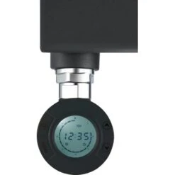 Elektrischer Badheizkörper Limburg 700W Schwarz 120x50 Cm 8 Elektrischer Badheizkörper Limburg 700W Schwarz 120x50 Cm -Duschmeister 048121195805 CU01 180121 L