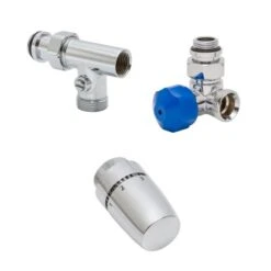 Schulte ExpressPlus Thermostat-Set "Mischbetrieb" Verchromt Version Links 3 Schulte ExpressPlus Thermostat-Set "Mischbetrieb" Verchromt Version Links -Duschmeister 060991068515 2053 068515 2