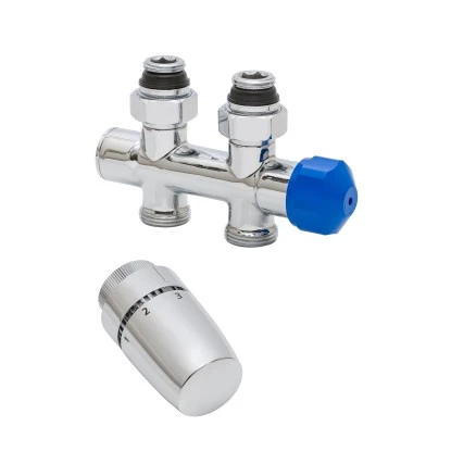 Schulte ExpressPlus Mittenanschlussgarnitur Set "Durchgang" Verchromt 1 Schulte ExpressPlus Mittenanschlussgarnitur Set "Durchgang" Verchromt