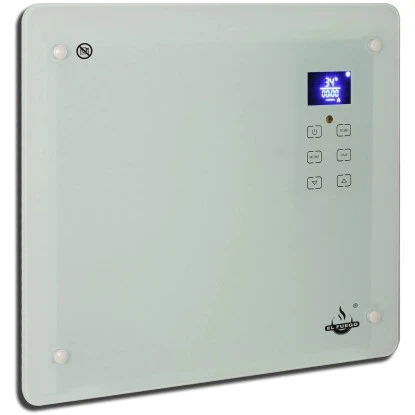 El Fuego Glaskonvektor 1000 W Weiß 11 El Fuego Glaskonvektor 1000 W Weiß – Bild 11