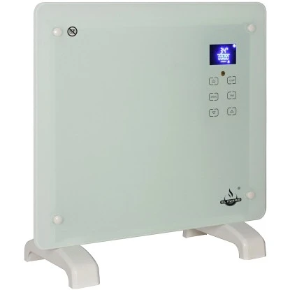 El Fuego Glaskonvektor 1000 W Weiß 2 El Fuego Glaskonvektor 1000 W Weiß – Bild 2