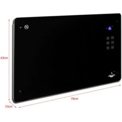 El Fuego Glaskonvektor 2000 W 23 El Fuego Glaskonvektor 2000 W -Duschmeister 109958 2240 9