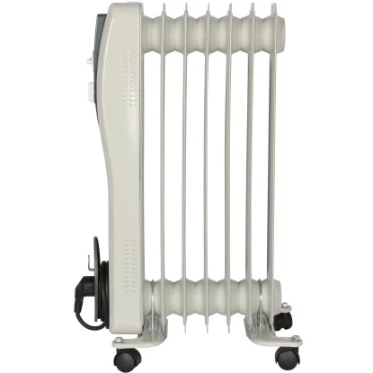 El Fuego Mobiler Elektro-Ölradiator 7 Rippen Weiß 9 El Fuego Mobiler Elektro-Ölradiator 7 Rippen Weiß – Bild 9