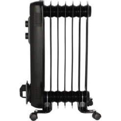 El Fuego Mobiler Elektro-Ölradiator 7 Rippen Schwarz 14 El Fuego Mobiler Elektro-Ölradiator 7 Rippen Schwarz -Duschmeister 109966 2240 5
