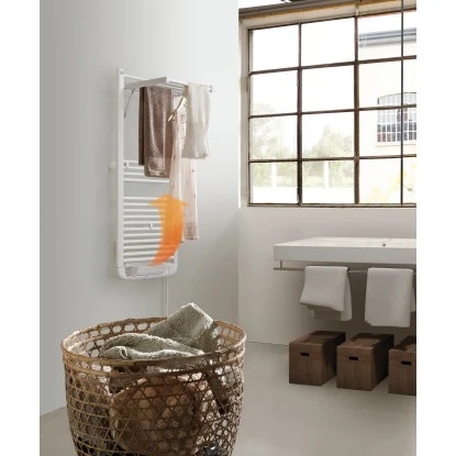 Ximax Elektro Handtuchwärmer Bianca-Dry Inkl. Konvektor 120x50 Cm 500+1000W Weiß 2 Ximax Elektro Handtuchwärmer Bianca-Dry Inkl. Konvektor 120x50 Cm 500+1000W Weiß – Bild 2