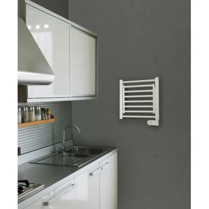 Ximax Elektrischer Handtuchwärmer Puck Inkl. Klappelement 47x50 Cm 150 Watt Weiß 1 Ximax Elektrischer Handtuchwärmer Puck Inkl. Klappelement 47x50 Cm 150 Watt Weiß