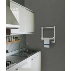 Ximax Elektrischer Handtuchwärmer Puck Inkl. Klappelement 47x50 Cm 150 Watt Weiß 3 Ximax Elektrischer Handtuchwärmer Puck Inkl. Klappelement 47x50 Cm 150 Watt Weiß -Duschmeister 1224989 2124 02