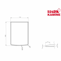 Hark Glasbodenplatte Klein Mit Facettenschliff 5 Hark Glasbodenplatte Klein Mit Facettenschliff -Duschmeister 1679844 picture 4