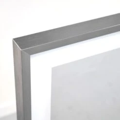 Vasner Spiegel-Infrarotheizung Zipris S LED 400 W Mit Licht Und Chrom-Rahmen -Duschmeister 177516 4832 5