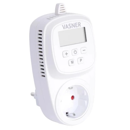 VASNER VUT35 Universal-Steckdosenthermostat Für Infrarotheizung Elektroheizung W 1 VASNER VUT35 Universal-Steckdosenthermostat Für Infrarotheizung Elektroheizung W