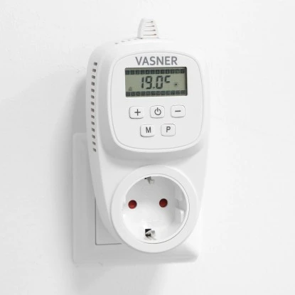 VASNER VUT35 Universal-Steckdosenthermostat Für Infrarotheizung Elektroheizung W 2 VASNER VUT35 Universal-Steckdosenthermostat Für Infrarotheizung Elektroheizung W – Bild 2