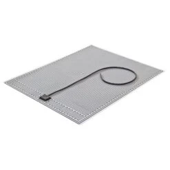 Perobe Spiegelheizung 40 X 50 Cm Eckig