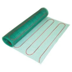 Perobe Elektrische Fußbodentemperierung 230 Volt Heizmatte 1 M² -Duschmeister 3424454 picture 1