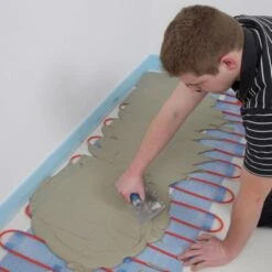 Perobe Warmwasser Fußbodentemperierung 7,5 M² Heizmatte 5 Perobe Warmwasser Fußbodentemperierung 7,5 M² Heizmatte -Duschmeister 342451 6957 02