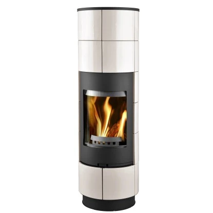 Thorma Kaminofen Delia Stahl Keramik Weiß 7,5 KW 1 Thorma Kaminofen Delia Stahl Keramik Weiß 7,5 KW