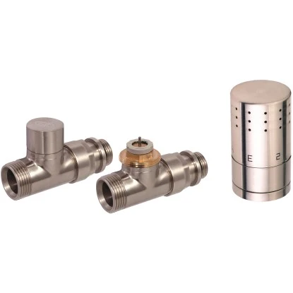 Ximax Zubehör Thermostat-Set Typ SX Eck Edelstahl 1 Ximax Zubehör Thermostat-Set Typ SX Eck Edelstahl