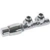 Ximax Heizungs-Installations-Zubehör Mittenanschlussgarnitur Twins Eck 15 Mm Chr