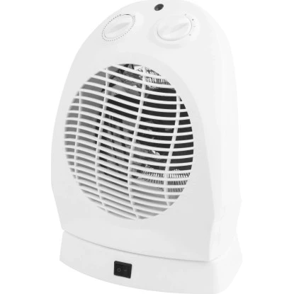 Heizlüfter 2.000 W Weiß Mit Oszillation 1 Heizlüfter 2.000 W Weiß Mit Oszillation