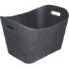 Firefix Kaminholzkorb Aus Filz 56 Cm X 35 Cm Anthrazit