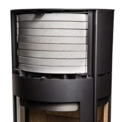 Aduro Kaminofen 9 Stahl-Verkleidung Schwarz 6 KW EEK: A+ -Duschmeister 3925112 Aduro97 detalje1