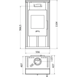 Wamsler Kaminofen Yuna Sandstein-Verkleidung Schwarz 6 KW EEK: A 11 Wamsler Kaminofen Yuna Sandstein-Verkleidung Schwarz 6 KW EEK: A -Duschmeister 3939188 4432 9