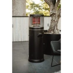 Enders Gas-Terrassenheizer Polo 2.0 Schwarz 115 Cm X 42 Cm -Duschmeister 4000591006883 3795 AB 04
