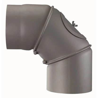 OBI Rauchrohrbogen 90° Ø 150 Mm Grau 2 OBI Rauchrohrbogen 90° Ø 150 Mm Grau – Bild 2