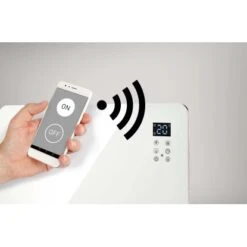 Glaspanel-Heizer Mavas Mit WIFI 1.000 W 3 Glaspanel-Heizer Mavas Mit WIFI 1.000 W -Duschmeister 4007873701405 A01 060618
