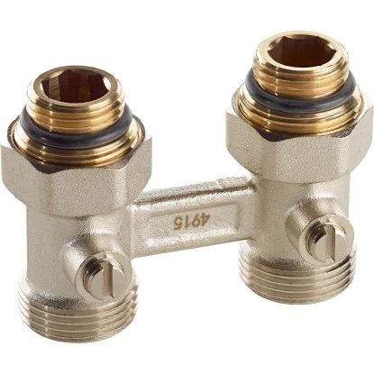 Anschlussarmatur Für Ventilheizkörper Durchgangsform 21 Mm (G 1/2") X 24,1 Mm (G 1 Anschlussarmatur Für Ventilheizkörper Durchgangsform 21 Mm (G 1/2") X 24,1 Mm (G