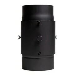 KaminfilterKAT Rauchrohr Mit Kaminfilter Kat Schwarz Lackiert Ø 150 Mm 11 KaminfilterKAT Rauchrohr Mit Kaminfilter Kat Schwarz Lackiert Ø 150 Mm -Duschmeister 4017537977251 1009 S 1