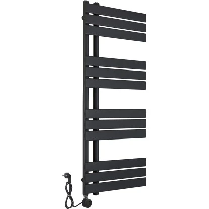 Elektrischer Badheizkörper Limburg 700W Schwarz 120x50 Cm 3 Elektrischer Badheizkörper Limburg 700W Schwarz 120x50 Cm – Bild 3