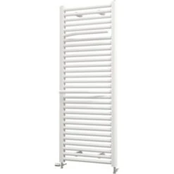 Schulte ExpressPlus Design-Heizkörper Miami Anschluss Unten 643W HxB 121,5x50cm -Duschmeister 4060991038228 Freisteller