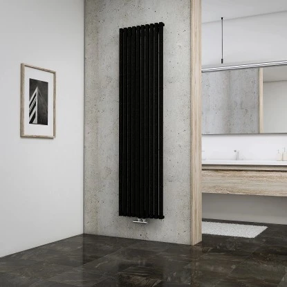 Schulte Design-Heizkoerper Lyon Mit 1094 W Leistung In Pearl-Schwarz, 1800x462mm 1 Schulte Design-Heizkoerper Lyon Mit 1094 W Leistung In Pearl-Schwarz, 1800x462mm