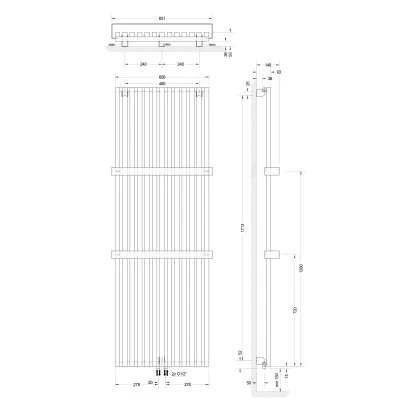Schulte Design-Heizkoerper Lyon Mit 1422 W Leistung In Anthrazit, 1800x606mm 2 Schulte Design-Heizkoerper Lyon Mit 1422 W Leistung In Anthrazit, 1800x606mm – Bild 2