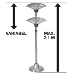 Einhell Halogenheizer NHH 2100 8 Einhell Halogenheizer NHH 2100 -Duschmeister 453091 2171 04