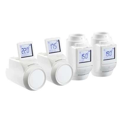 Honeywell Elektronischer Heizkörper-Thermostat Evohome THR0924HRT 4er-Set 1 Honeywell Elektronischer Heizkörper-Thermostat Evohome THR0924HRT 4er-Set