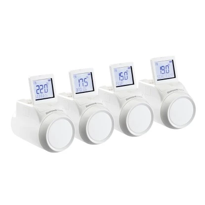 Honeywell Elektronischer Heizkörper-Thermostat Evohome THR0924HRT 4er-Set 2 Honeywell Elektronischer Heizkörper-Thermostat Evohome THR0924HRT 4er-Set – Bild 2