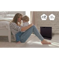 Suntec PTC-Heizelement Heat Screen 1800 Chocolate Für Räume Bis 45 M³ -Duschmeister 6102917 1599 03