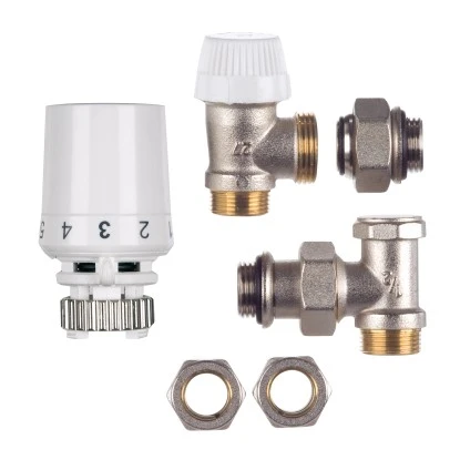 Honeywell Installations-Set Mit Ventil Und Rücklaufverschraubung (Eckausführung) 2 Honeywell Installations-Set Mit Ventil Und Rücklaufverschraubung (Eckausführung) – Bild 2