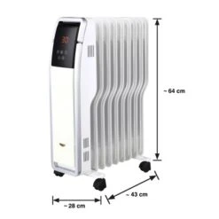 Ölradiator Madum 2.000 W 5 Ölradiator Madum 2.000 W -Duschmeister 6339360 VM 01