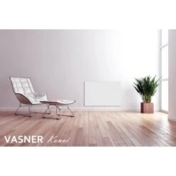 Vasner Hybridheizung Infrarotheizung Konvektionsheizung Konvi 600 Watt -Duschmeister 697982 4832 5