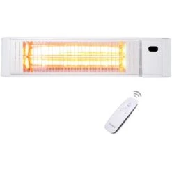 Vasner Infrarot-Heizstrahler Teras X20 2000 Watt Mit FernbedienungWeiß