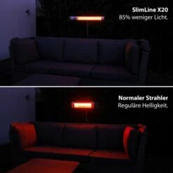 VASNER SlimLine X20 Infrarot-Heizstrahler 2000 Watt Mit Fernbedienung Silber 19 VASNER SlimLine X20 Infrarot-Heizstrahler 2000 Watt Mit Fernbedienung Silber -Duschmeister 752917 4832 ECMVSLX20S 10