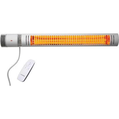 VASNER SlimLine X20 Infrarot-Heizstrahler 2000 Watt Mit Fernbedienung Silber 2 VASNER SlimLine X20 Infrarot-Heizstrahler 2000 Watt Mit Fernbedienung Silber – Bild 2