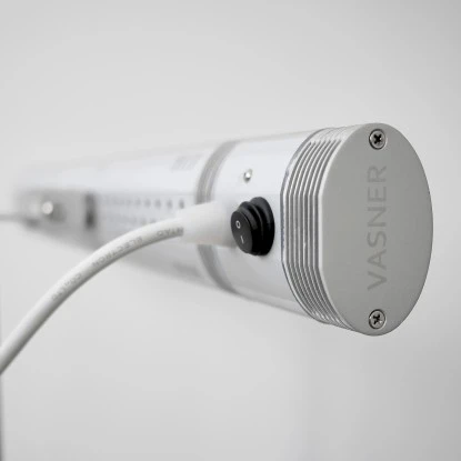 VASNER SlimLine X20 Infrarot-Heizstrahler 2000 Watt Mit Fernbedienung Silber 4 VASNER SlimLine X20 Infrarot-Heizstrahler 2000 Watt Mit Fernbedienung Silber – Bild 4