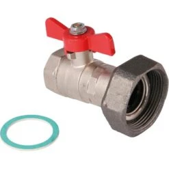 Sanitop-Wingenroth Pumpen-Kugelhahn Mit Kraftbremse 1 X 38 Mm 1 1/2" -Duschmeister 763963 3711 1