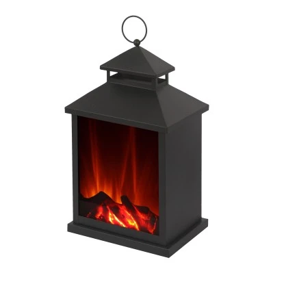 El Fuego Laterne Mit Flammeneffekt AY0550 1 El Fuego Laterne Mit Flammeneffekt AY0550