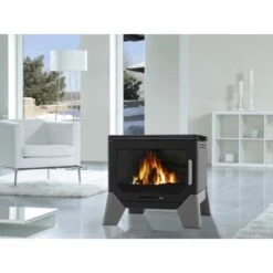 Wamsler Kaminofen W-Box Schwarz 8 KW EEK: A 7 Wamsler Kaminofen W-Box Schwarz 8 KW EEK: A -Duschmeister 8483992 4432 3