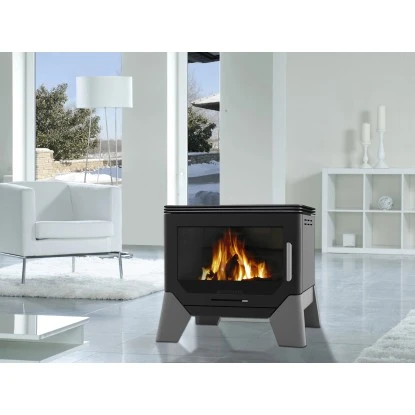 Wamsler Kaminofen W-Box Schwarz 8 KW EEK: A 4 Wamsler Kaminofen W-Box Schwarz 8 KW EEK: A – Bild 4