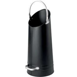 Lienbacher Kohlekorb Schwarz Beschichtet